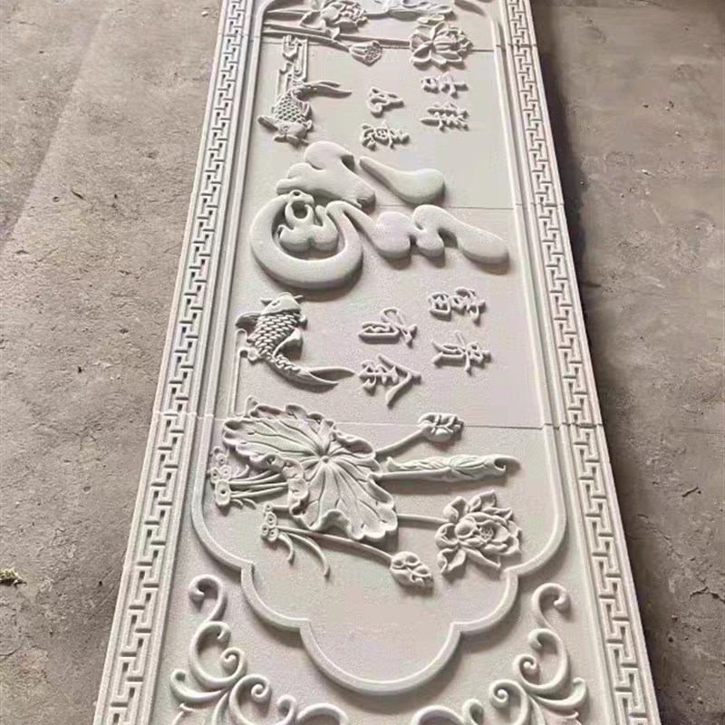发泡陶瓷浮雕外墙装饰壁画中欧式浮雕壁画别墅外墙造景墙装饰彩绘图片