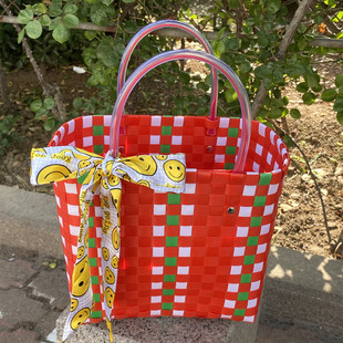 生日礼物包菜篮子饭盒袋手提洗澡篮野餐篮伴娘手礼品袋子沙滩包