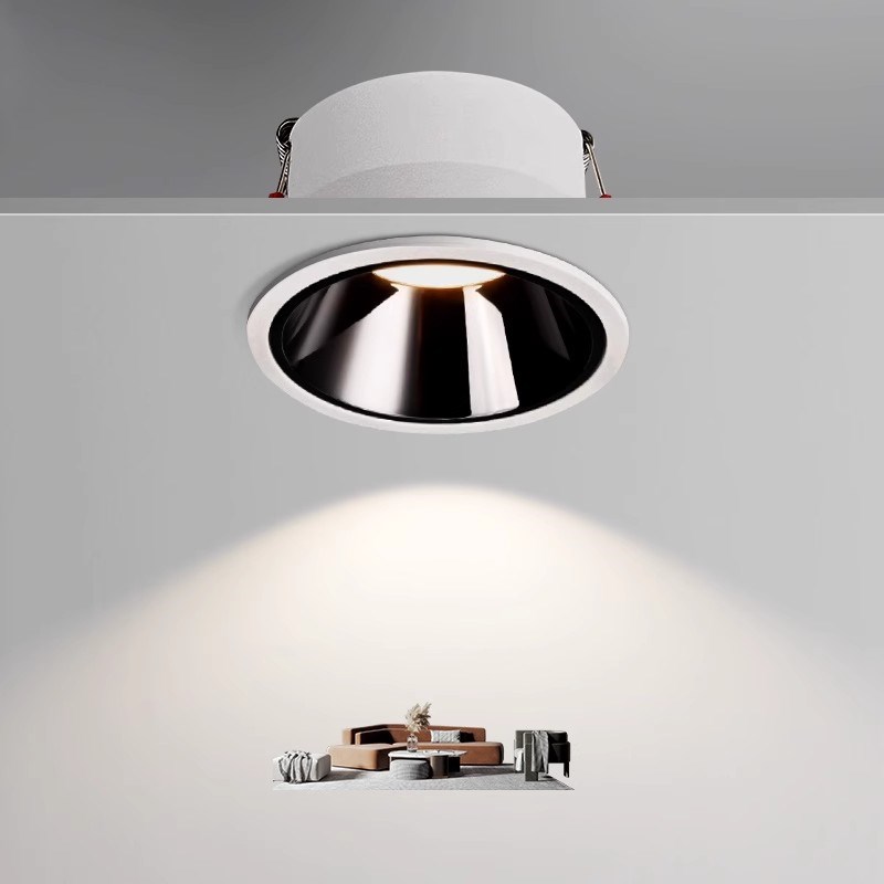 至御照明筒灯led天花灯嵌入式照明客厅过道走廊卧室家用无主灯002