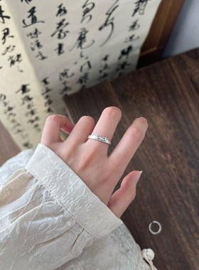 大仙的串儿925银龙戒指复古可爱招财开口可调节精致百搭本命年