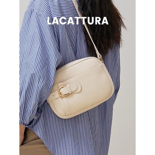 头层牛皮小方包女包2025春夏新款包包小众百搭小包腋下单肩斜挎包