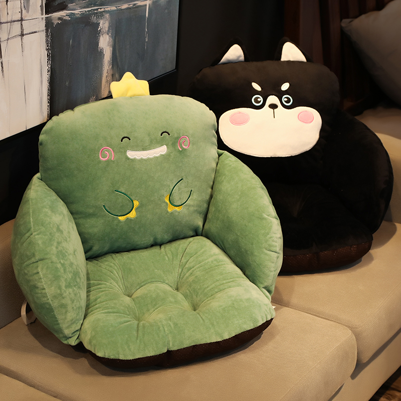 靠枕坐垫一体床头靠垫背汽车 沙发飘窗腰枕腰靠护腰枕