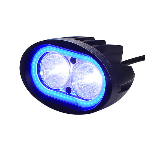 摩托车大灯改装led 灯12v48v60v外置灯泡强光电动车灯超亮led大灯