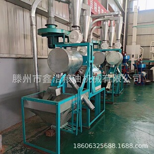 全自动皮心分离面粉机 F2240钢磨磨面机单机磨粉机