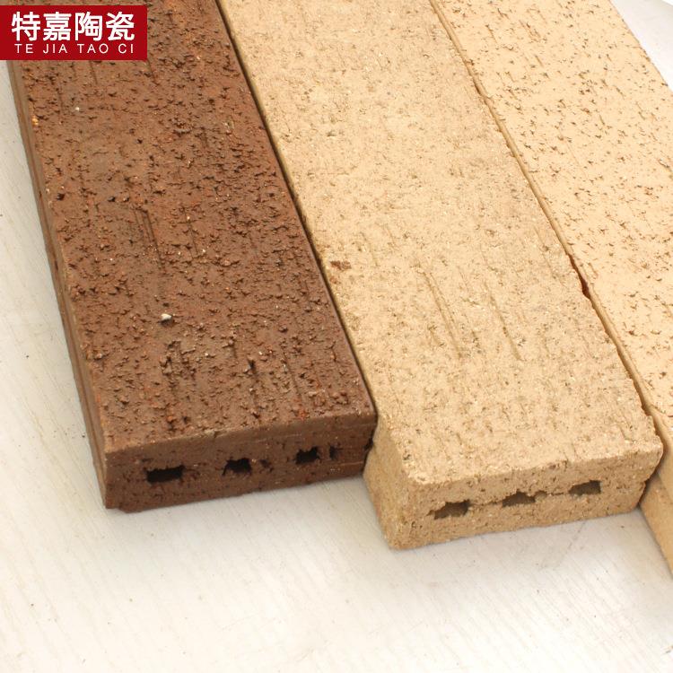烧结砖陶土砖道板砖真空透水砖庭院砖外墙劈开砖别墅砖空心砖砖块