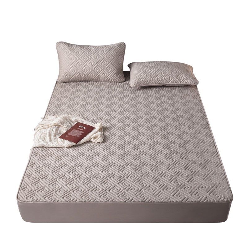 全棉床笠单件纯棉夹棉席梦思床垫保护套防滑固定床罩全包防尘罩套,床上用品,床笠,淘宝优惠券,粉丝福利购,淘宝优惠卷