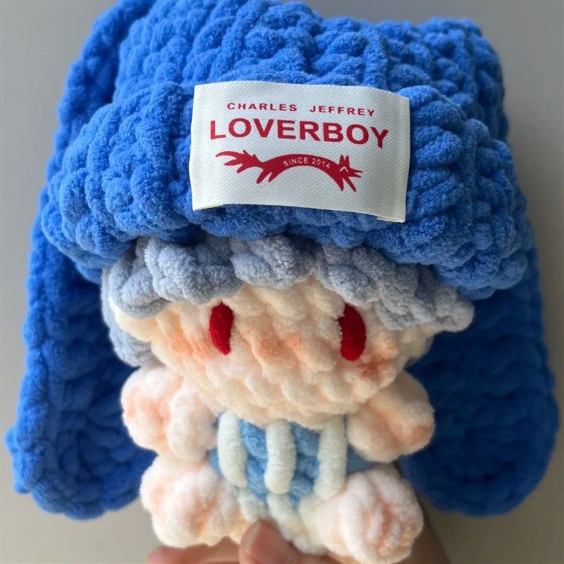 DIY手工钩针编织华晨宇软糖材料包挂件包挂粗线创意小玩偶送闺蜜