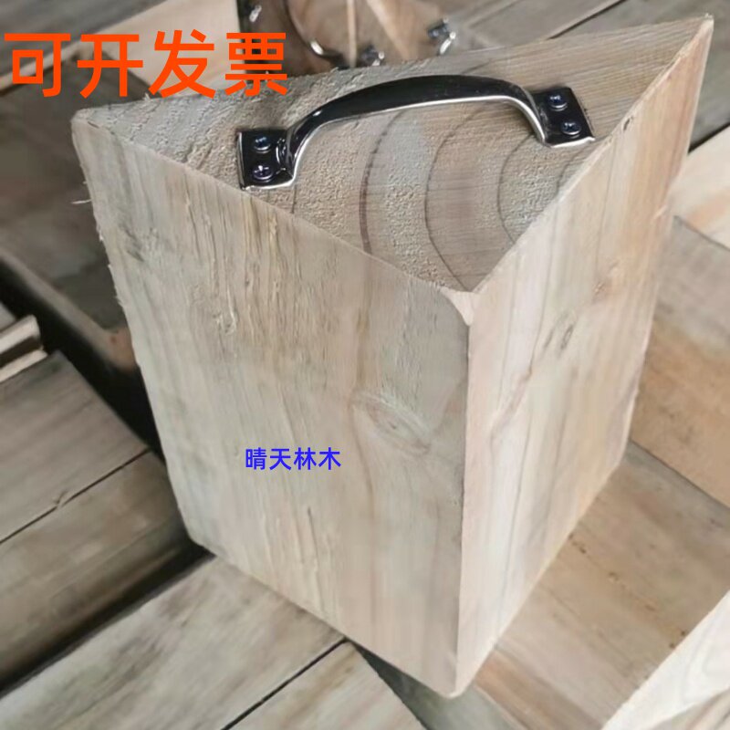 油罐车三角木挡车实木止退器货车止胎器斜坡止汽车垫滑器定做尺寸