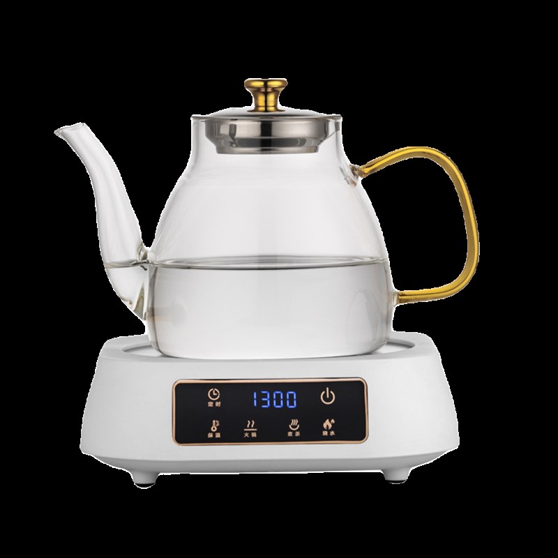 黑晶炉玻璃烧水壶 煮茶壶泡茶家用茶水分离功夫茶壶 大容量耐高温