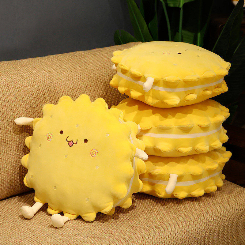 饼干抱枕被子两用二合一四季通用午睡毯子汽车靠垫枕头