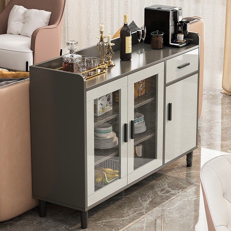 餐边柜简约现茶水柜轻奢储物柜厨房碗客厅一体靠墙柜子,住宅家具,餐边柜,淘宝优惠券,粉丝福利购,淘宝优惠卷