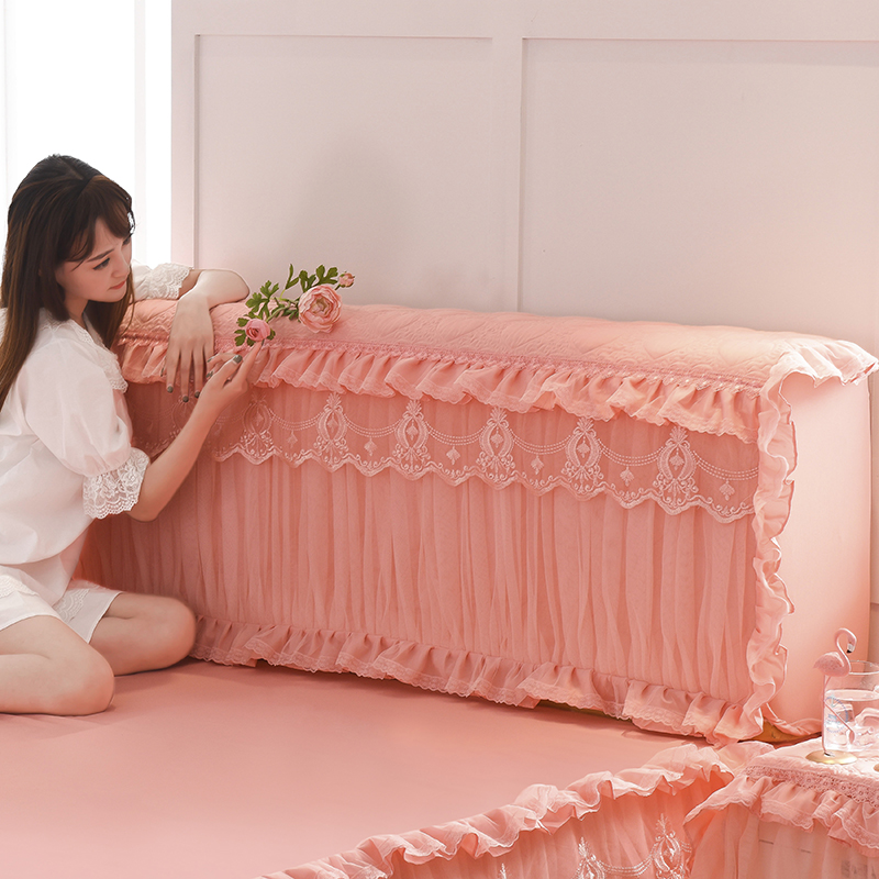 公主夹棉加厚弹力全床头罩软床头套皮床头防尘罩布艺