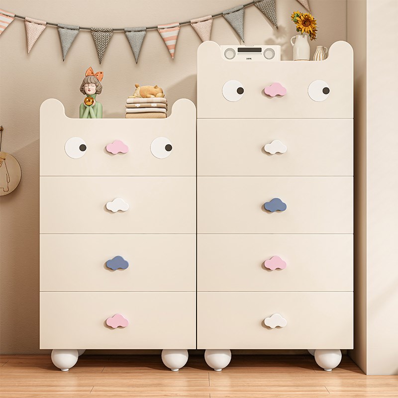 实木斗柜简约五斗柜卧室床头柜客厅储物柜沙发置物儿童收纳柜