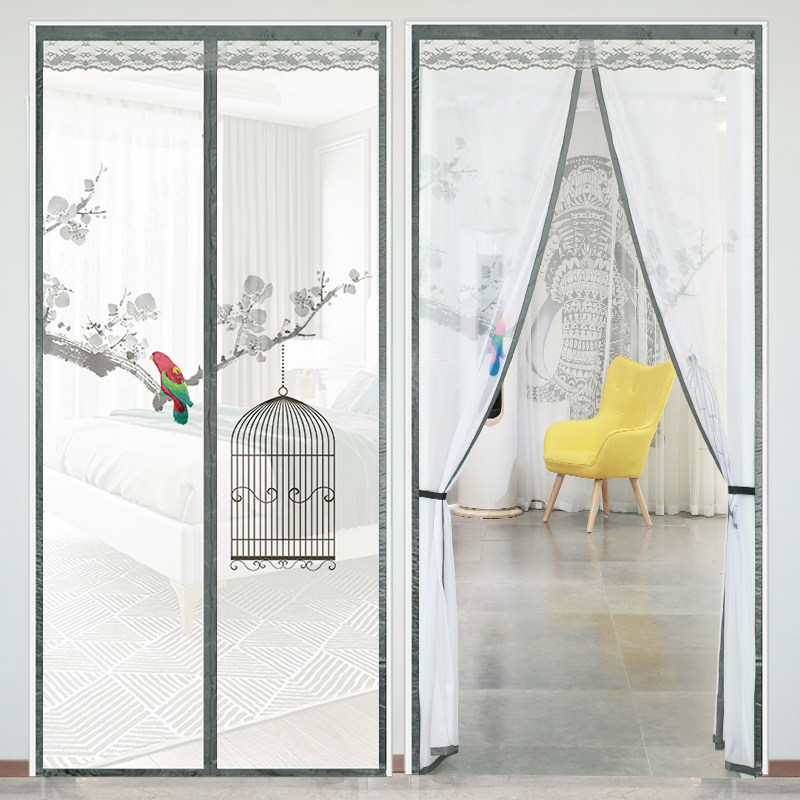 加密防蚊门帘夏季家用防蝇蚊纱网贴磁性自吸静音门蚊帐,居家布艺,门帘,淘宝优惠券,粉丝福利购,淘宝优惠卷