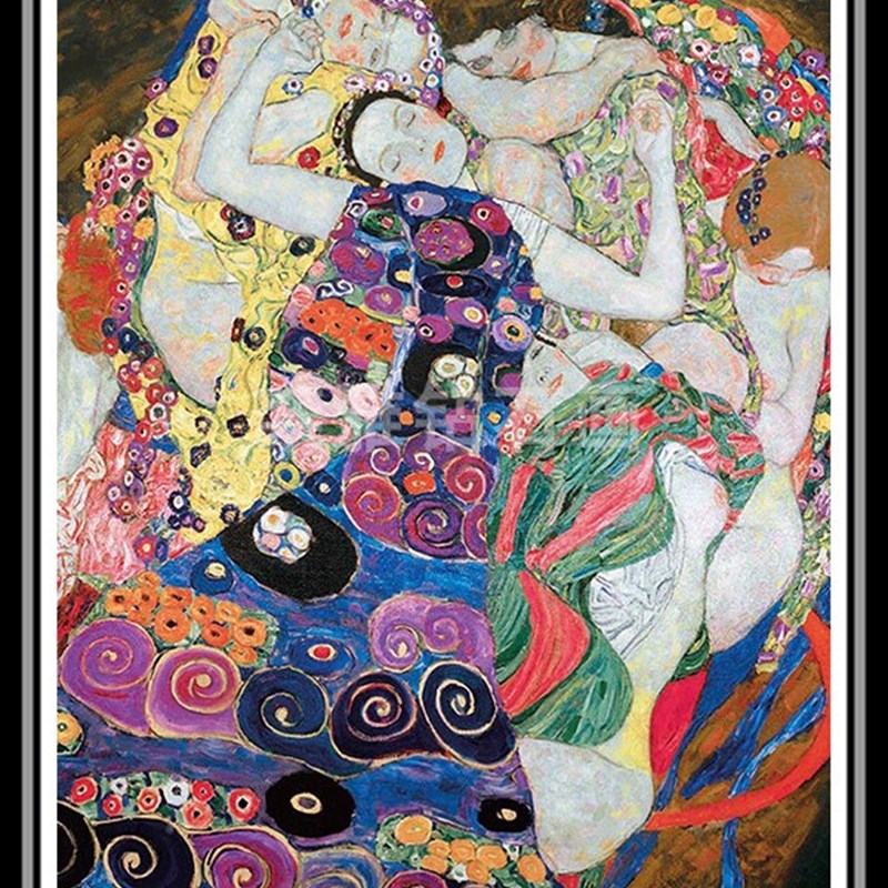 Y方钻满钻钻石画名画克里姆特《处女》贴钻点钻带钻