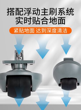 适用0头扫地0器人万向轮子配件G2机 T7 T7S G10 G1石S S8 S50 T6