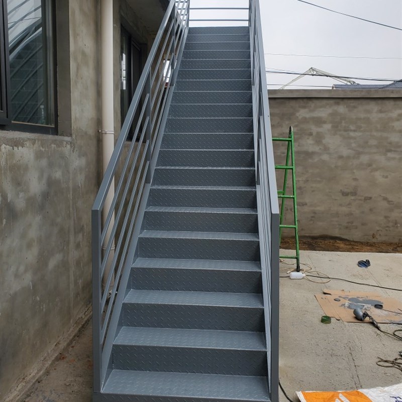 北京户外楼梯旋中柱转楼梯阳台楼梯直梁楼梯阁楼楼梯爬梯阁楼制作