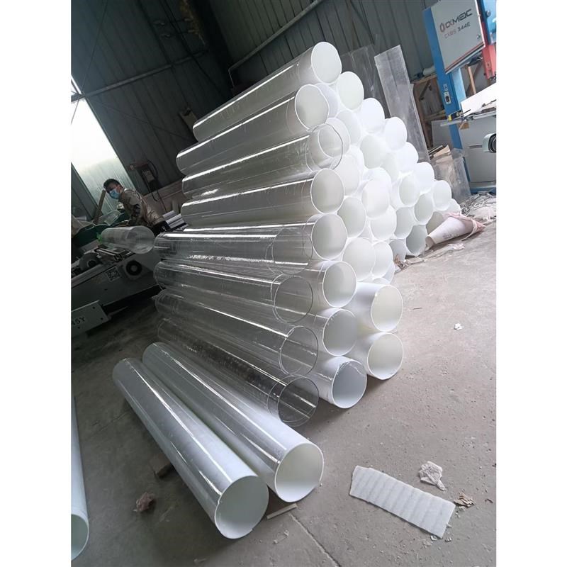 亚克力奶白管乳白管高透明亚克力透明管有机玻璃管亚克力管