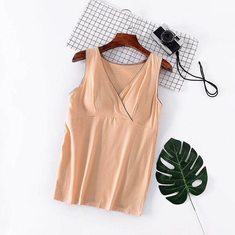 纯棉交叉式哺乳衣小V领可拆换胸垫产后免穿文胸孕妇背心哺乳装,孕妇装/孕产妇用品/营养,哺乳衣/月子服,淘宝优惠券,粉丝福利购,淘宝优惠卷