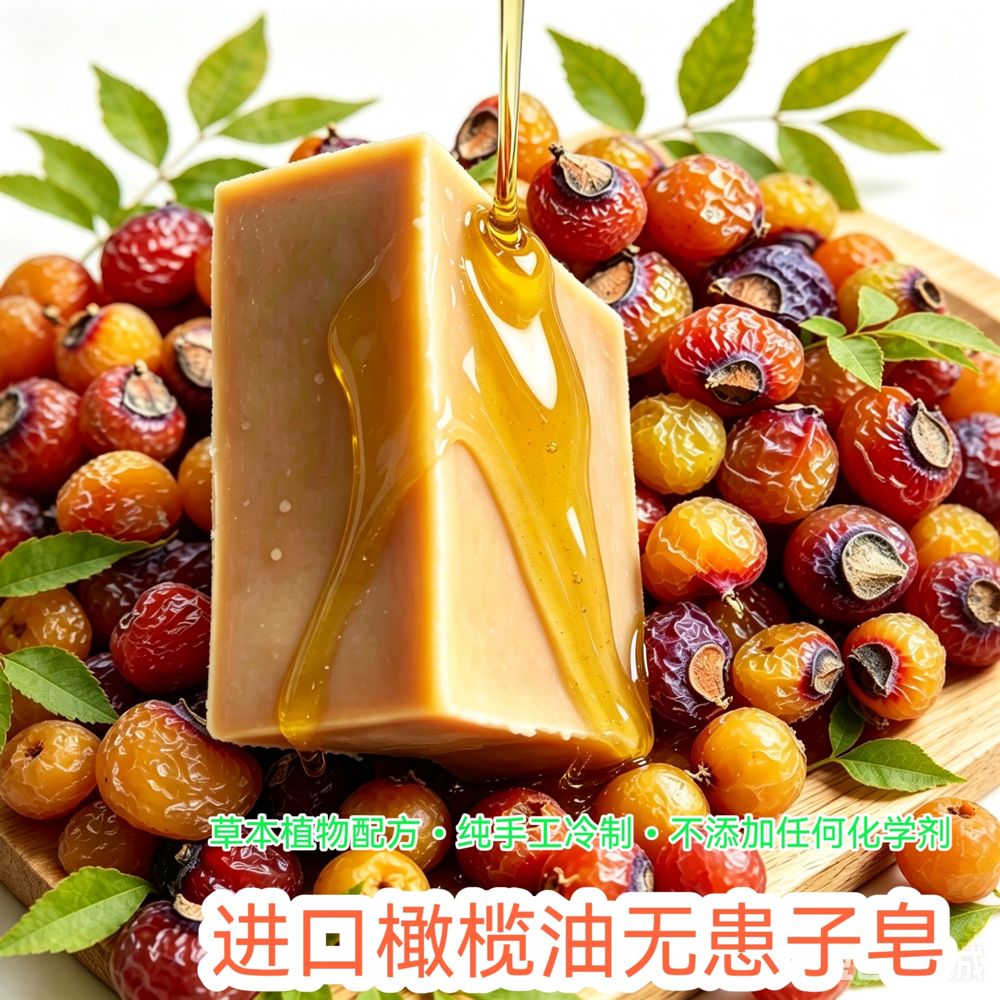 无患子手工冷制皂买3送1发4块