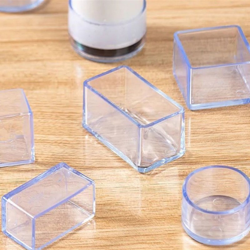 4/8/12pcs Protector Chair Leg Caps Rubber round Square Floor