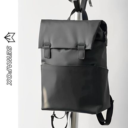 商务双肩包电脑背包男士出差通勤笔记本男款皮质2024新款书包男女