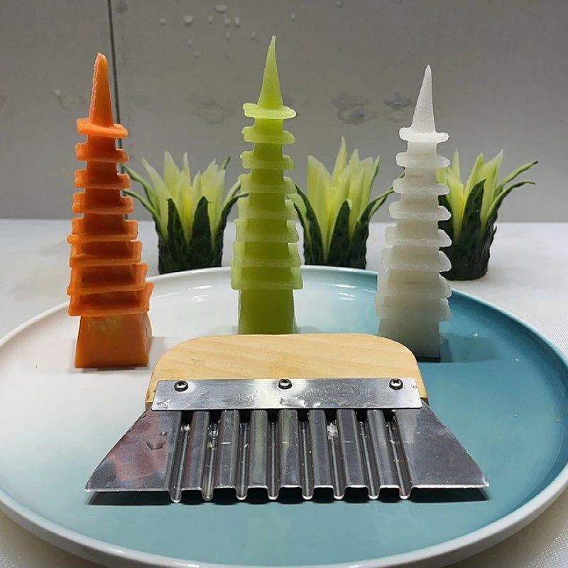 升级新款宝塔刀模具果蔬雕刻冷菜盘饰压花模具一整套工具,厨房/烹饪用具,DIY模具,淘宝优惠券,粉丝福利购,淘宝优惠卷