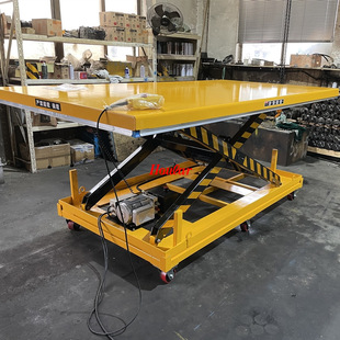 卸货台升降平台2660x1450单叉底架可固定可移动两用电动升降机