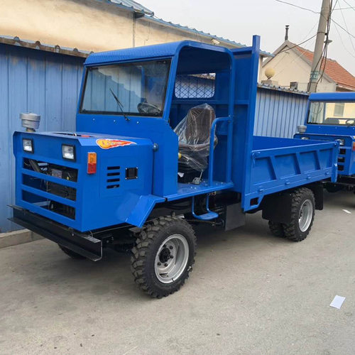 38马力双缸圆头农用车  柴油四缸翻斗工程车 矿用六轮自卸运输车