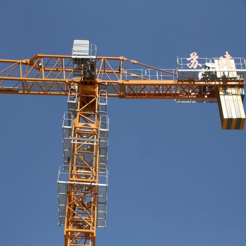 QTZ125系列尖头平头塔式起重机6015最大载重8吨塔机