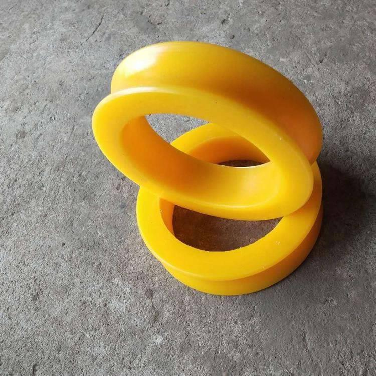 煤矿用轮衬 猴车配件聚氨酯双托轮衬 175*120*50索道猴车轮衬