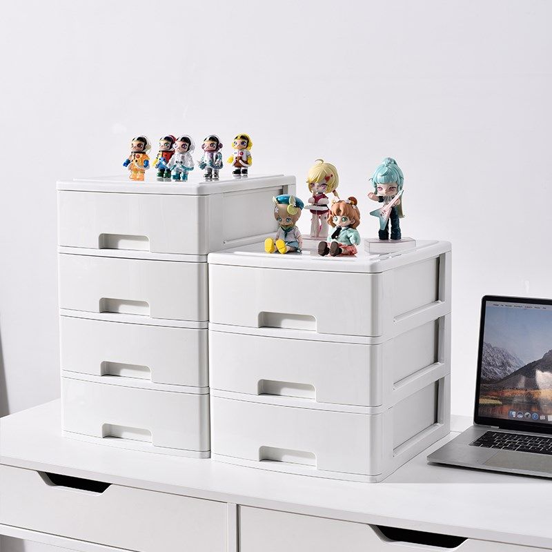 书桌杂物文件收纳盒抽屉式桌面办公品多层梳妆台桌上收纳柜,收纳整理,桌面收纳盒,淘宝优惠券,粉丝福利购,淘宝优惠卷