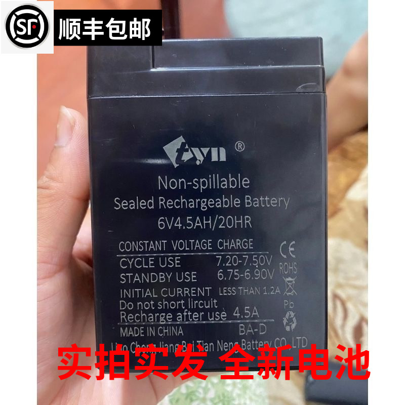 Yn电池6V.5AH电子儿童车童车汽车专用电池
