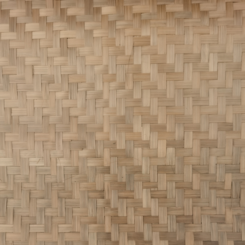 碳化装修竹席手工席子吊顶墙面工程装饰用竹篾编防腐防蛀复古材料