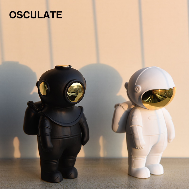 太空人创意车饰品汽车中控台摆件车内可爱个性装饰车载宇航员