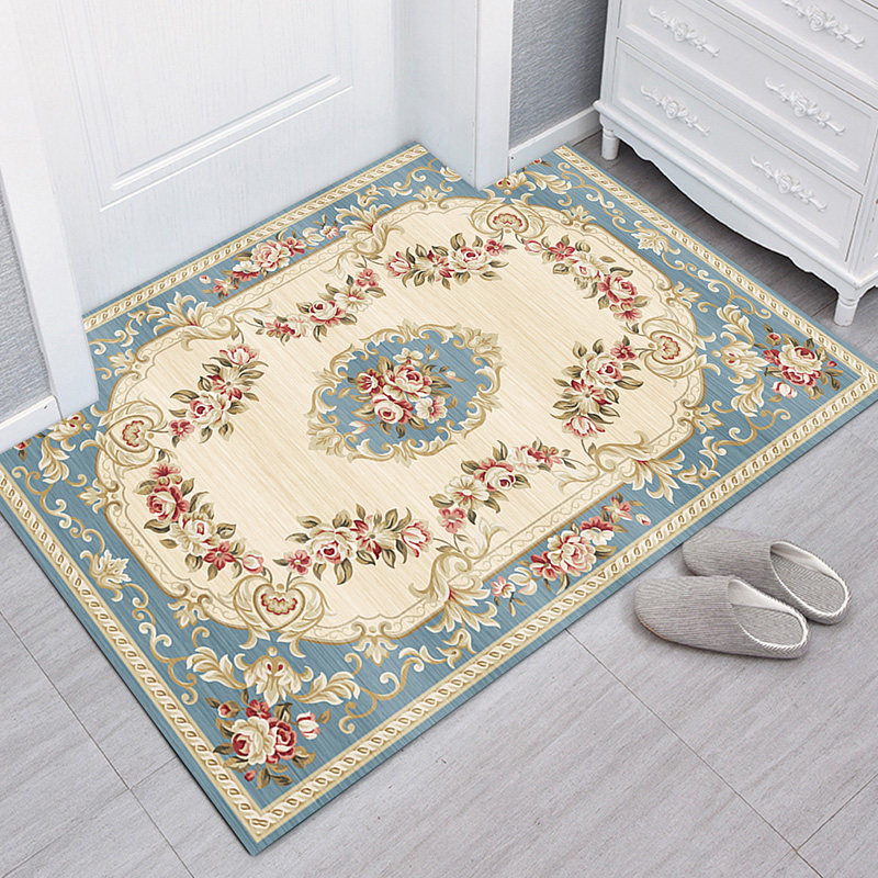 欧式进门口入户地垫轻奢客厅卧室玄关门垫厨房防滑可裁剪,居家布艺,家用脚垫,淘宝优惠券,粉丝福利购,淘宝优惠卷