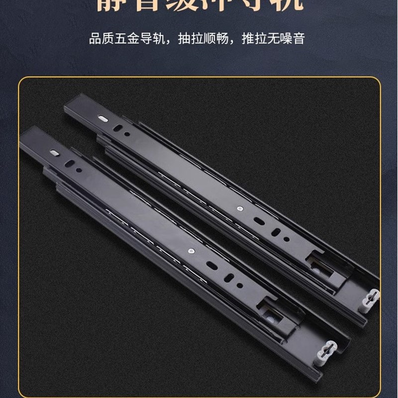 全实木床头柜现代简约新中式家用卧室床边柜收纳柜小型纯胡桃木色