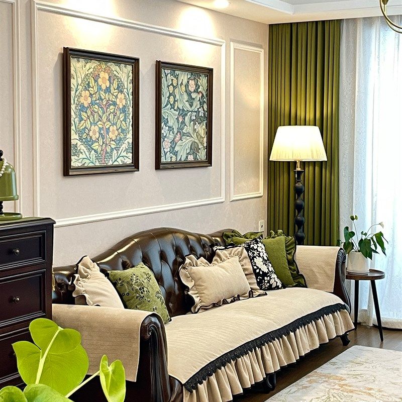 法式中古风沙发垫5新款坐垫覆古风防滑轻奢沙发盖布,居家布艺,沙发垫,淘宝优惠券,粉丝福利购,淘宝优惠卷