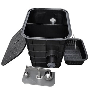 雨水污水分离器定制楼宇分流器楼宇管道雨水污水分离器PP塑料分离