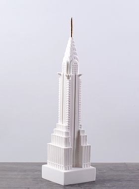 热卖建筑软装饰品尖塔摆现件板样间家居装饰桌面摆设