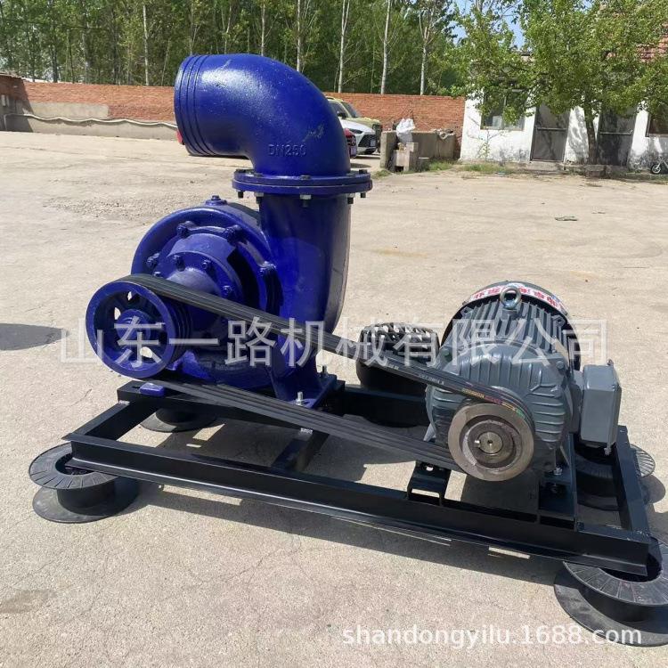 8寸10寸12寸口径混流泵配套柴油机电机工程农田灌溉排水泵流量大