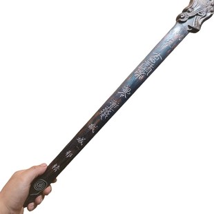 玄天上帝桃木剑五行七星剑金木水火土一体桃木木剑道家法剑