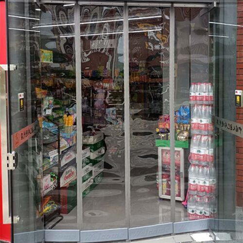 磁性自吸门防透明双面胶隔断挡冷气帘环保软帘P磁吸帘风帘