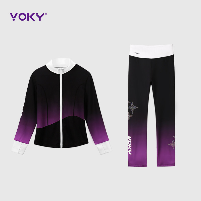 VOKY花样滑冰训练服套装图片