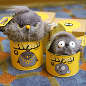 InHim 守护希望 乌鸦Eli毛绒公仔包挂生日礼物新年圣诞创意伴手礼