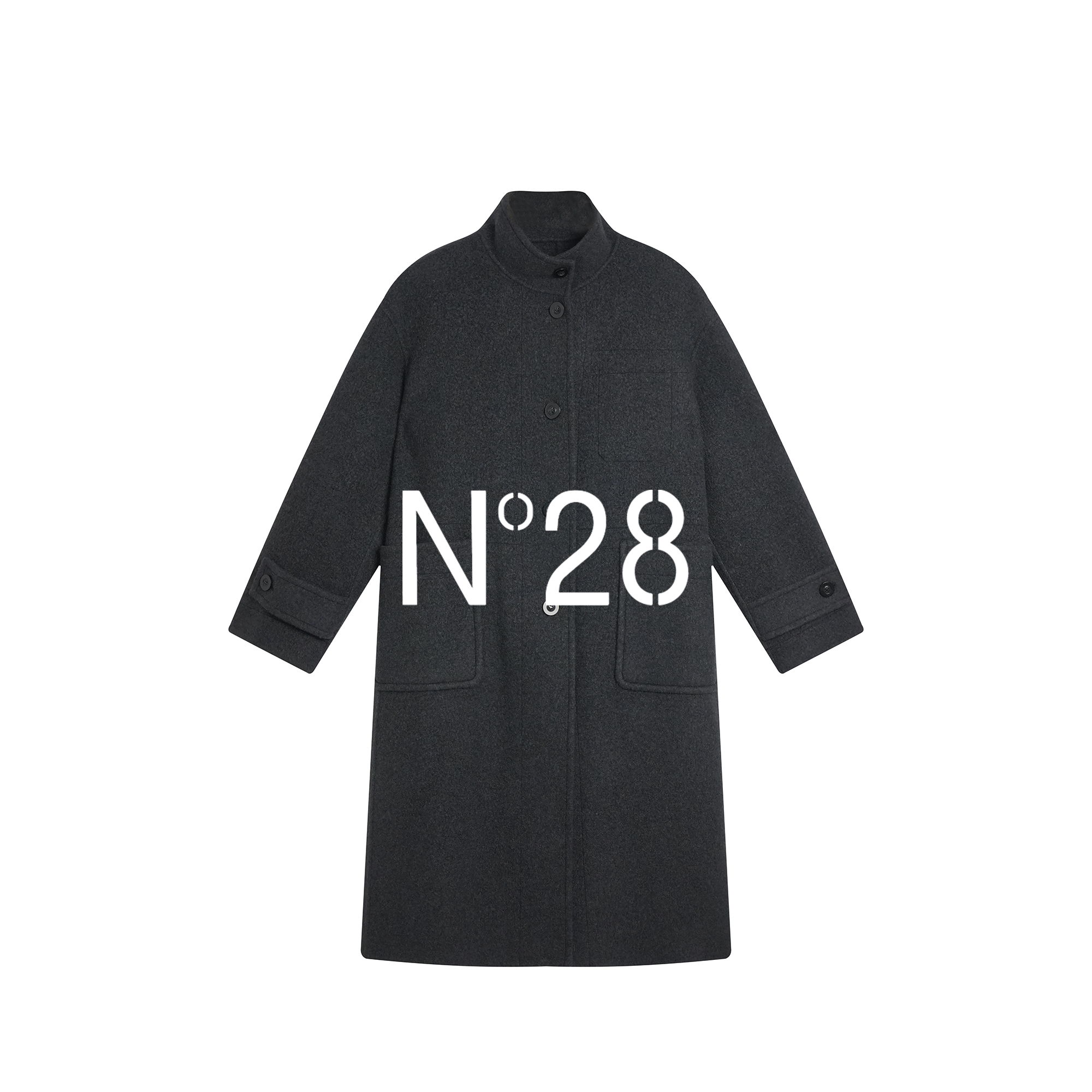 【钱老板】N°28 颗粒羊绒系列毛呢外套大衣女高级感8855A1D718