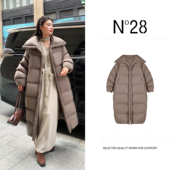 雯雯推荐 N°28鹅绒服女冬新款 轻奢中长款 时尚 鹅绒服8A51Y085