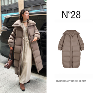 时尚 轻奢中长款 N°28鹅绒服女冬新款 鹅绒服8A51Y085 雯雯推荐