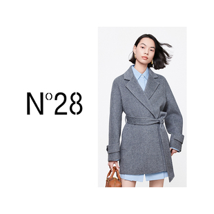 休闲毛呢秋冬外套大衣8352D025 N°28百搭宽松时尚 雯雯推荐