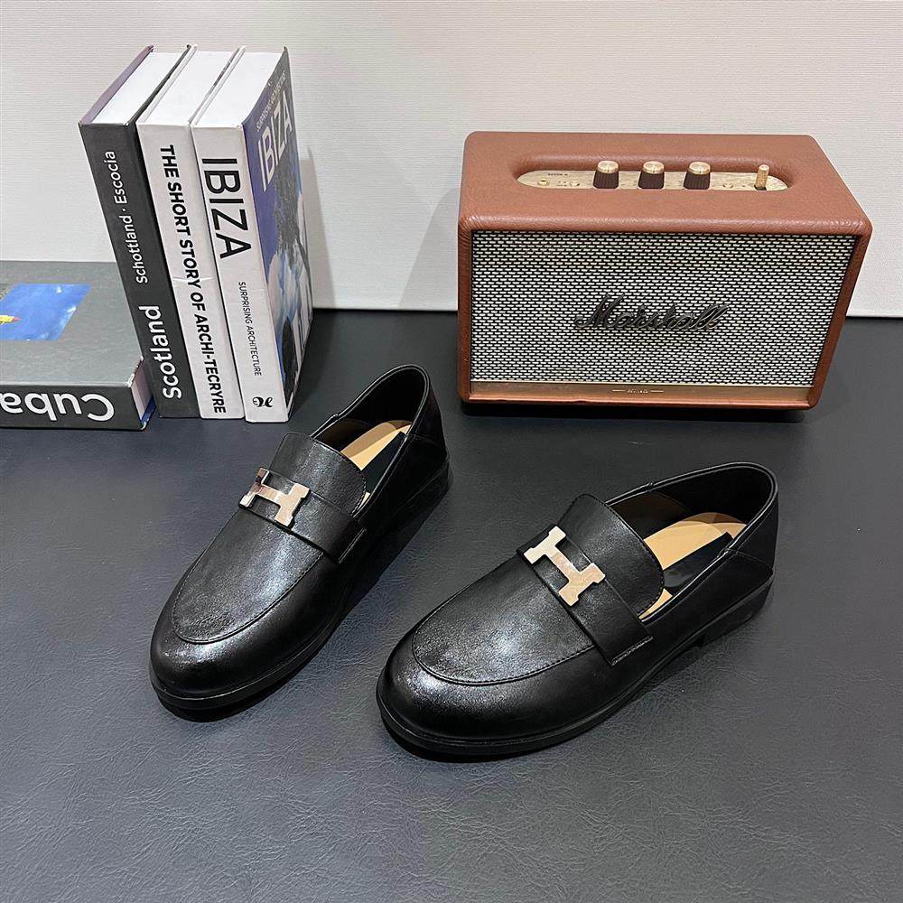 欧货浅口平底乐福鞋女2026春季新款百搭时尚单鞋休闲学院风女鞋潮